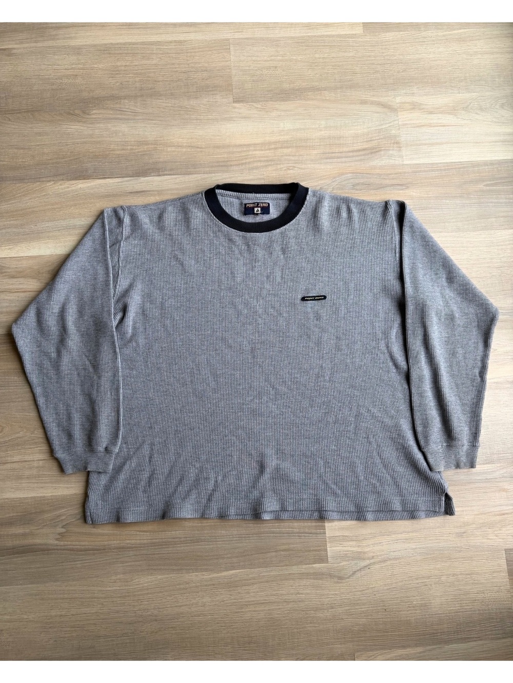 Vintage 2000's Point Zero Waffle Knit Thermal Shirt